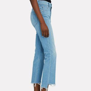 MOTHER Insider Crop Step Fray (Size 24)